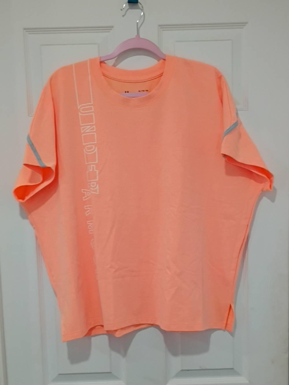 Under Armour Neon Coral Short Sleeve Women’s Performance Tee